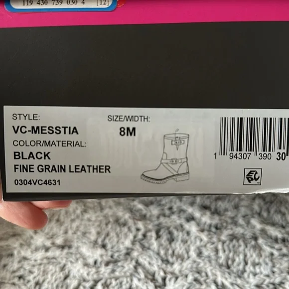 Vince Camuto Messtia Motorcycle Bootie size 8 - Picture 3 of 5